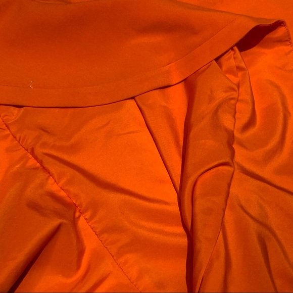 Victoria Beckham for Target  One Shoulder Dress Women orange M - Picture 9 of 13